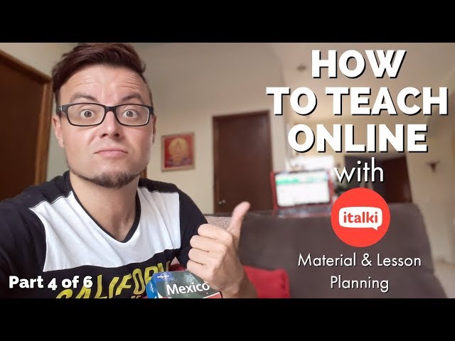 ITALKI LESSON MATERIAL & PLANNING | HOW to TEACH ENGLISH ONLINE with ITALKI 👨‍🎓*Ebook links below