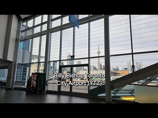 landing at Billy Bishop Toronto City Airport (YTZ) on April Fools' Day