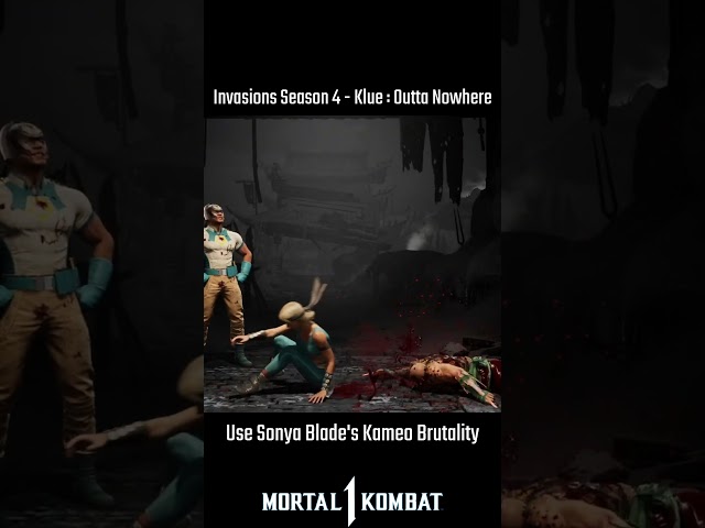 Mortal Kombat 1 - Invasions Season 4 / Klue : Outta Nowhere