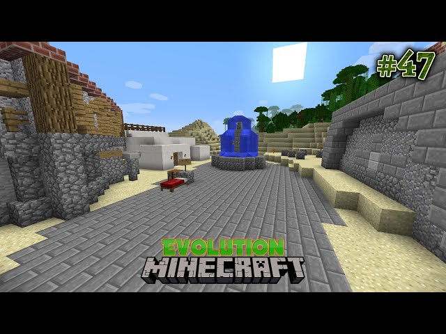 Der Dorfplatz I Minecraft Evolution #47