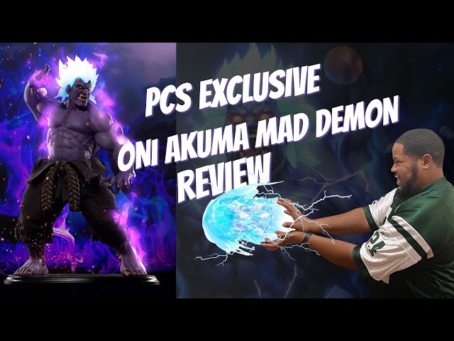 PCS Oni Akuma Mad Demon Exclusive 1/4 Statue unboxing and review