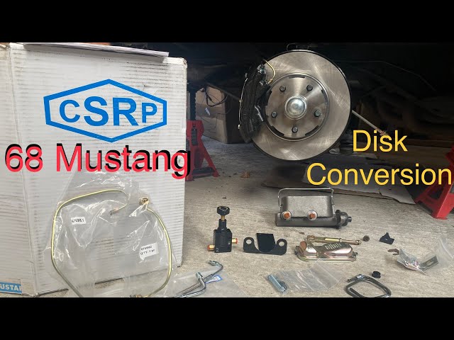 68 Mustang Disk Brake Conversion