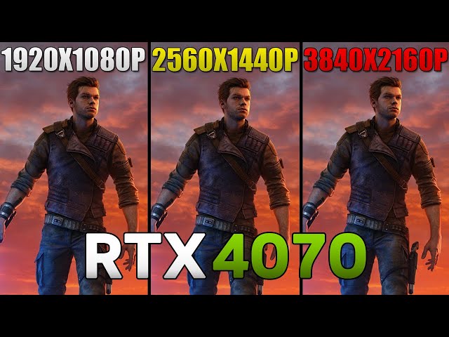 RTX 4070 + Ryzen 7 7800X3D tested in 16 games | 1080p vs. 1440p vs. 4K