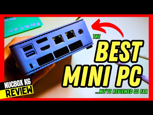 Ryzen 7840HS Mini PC: A BEAST in a Tiny Box 😎 [GMKtec NucBox K6 REVIEW]