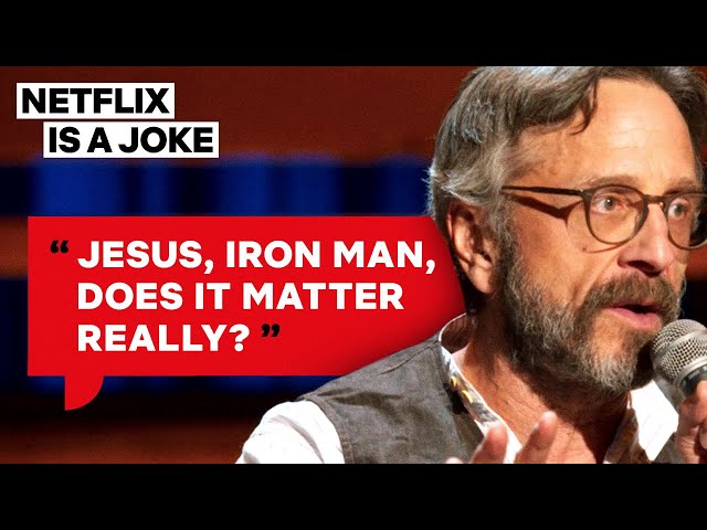 Marc Maron Thinks Marvel Movies Are The Next Big Religion | Netflix Is A Joke