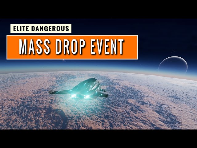 Elite Dangerous NEWS: Mass Drop Community Event, New Community Goal & More