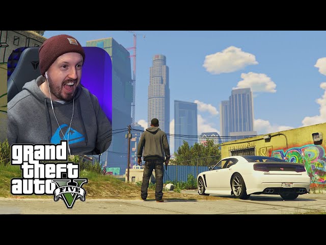 FIRST Time Playing GTA 5 | Part 1 | PS5
