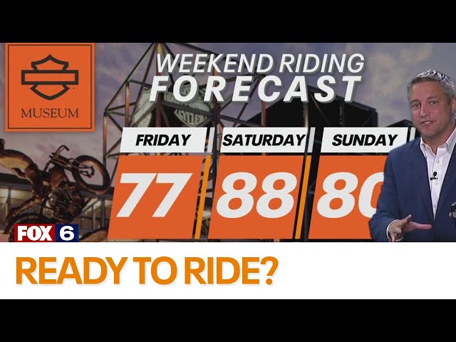 Weekend Riding Forecast for June 21-23 | FOX6 News Milwaukee