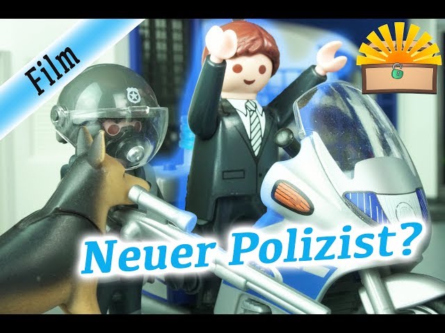 NEUER POLIZEI CHEF? Ein alter Bekannter! - Playmobil Film deutsch - FAMILIE Bergmann