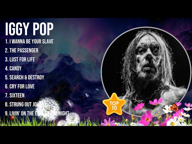 Iggy Pop Greatest Hits Full Album ~ Top Songs of the Iggy Pop
