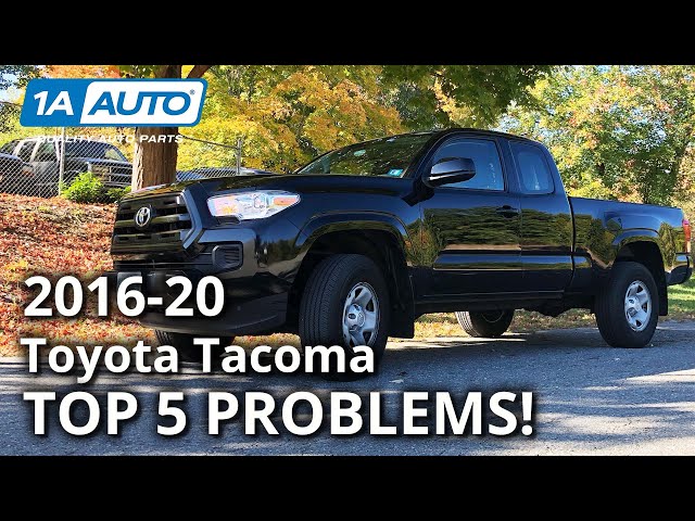 Top 5 Problems Toyota Tacoma Truck 3rd Generation 2016+