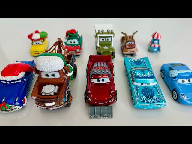Disney Cars Toys Christmas Edition | Meet the best characters from Radiator Springs McQueen, Mater