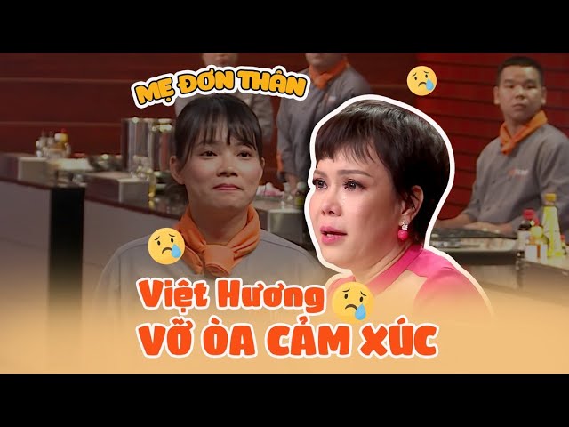 Việt Hương Bật Khóc Vì Cô Đầu Bếp Một Mình Sinh Con, Vỡ Ối Ngay Tại Bếp | TOP CHEF