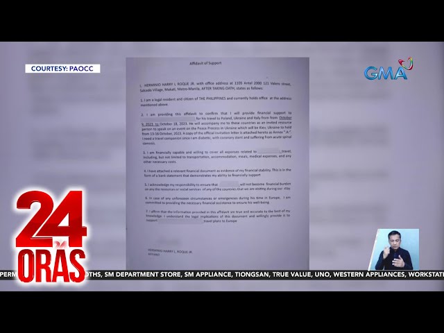 Mga dokumentong pirmado ni Atty. Harry Roque, nadiskubre din sa Porac POGO compound | 24 Oras