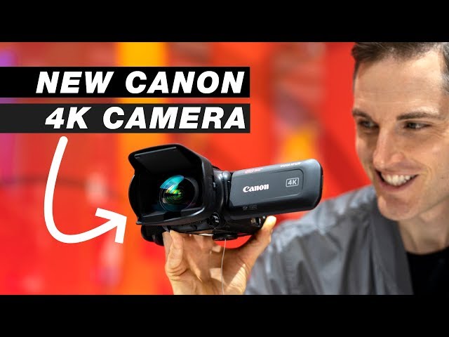 New 4K Canon Camera! First Look at the Canon VIXIA HF G50
