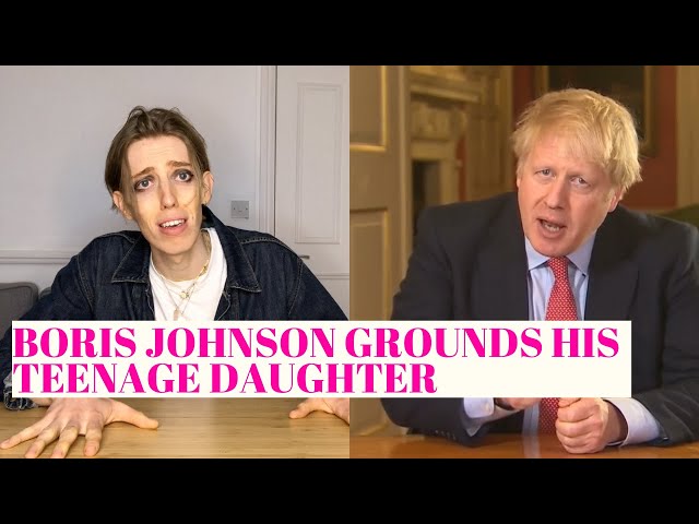 Boris Johnson grounds his teenage daughter