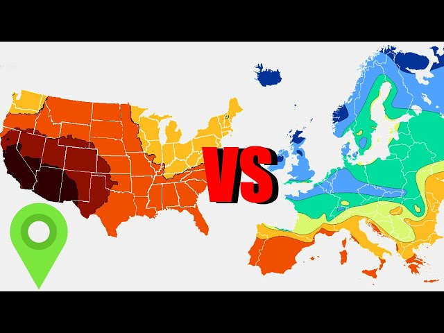 AMERICA vs EUROPE Explained By Maps