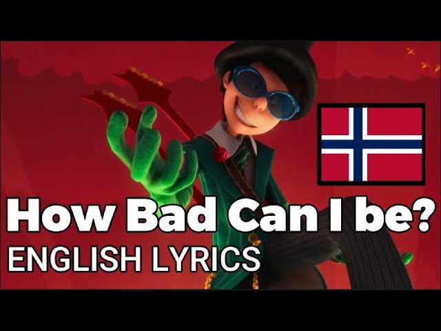 The Lorax - How Bad Can I Be? [Norwegian] HD - English Lyrics/Translation