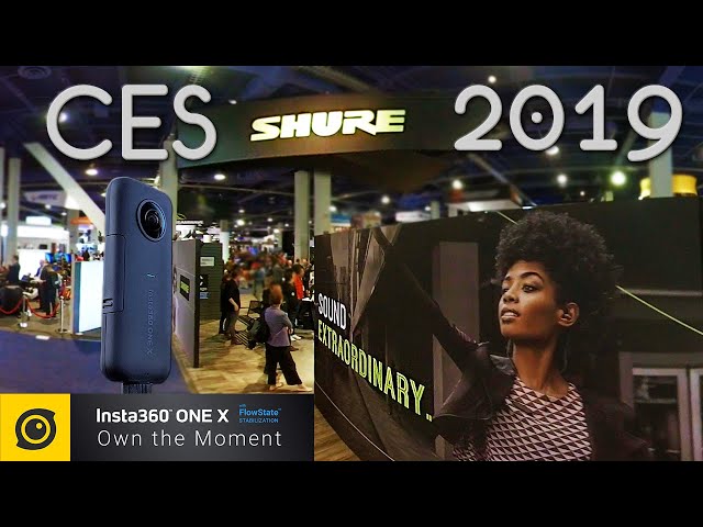 SHURE at #CES2019 Google Maps Style Walkthrough with the Insta360 One X