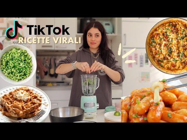 provo ricette virali di TikTok