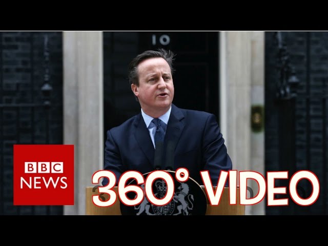 David Cameron calls EU referendum for June (360 video) BBC News