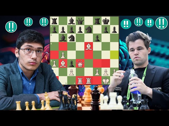 Perfect Chess Game : 33 By Magnus Carlsen vs Alireza Firouzja #chesstournament #chessmatch
