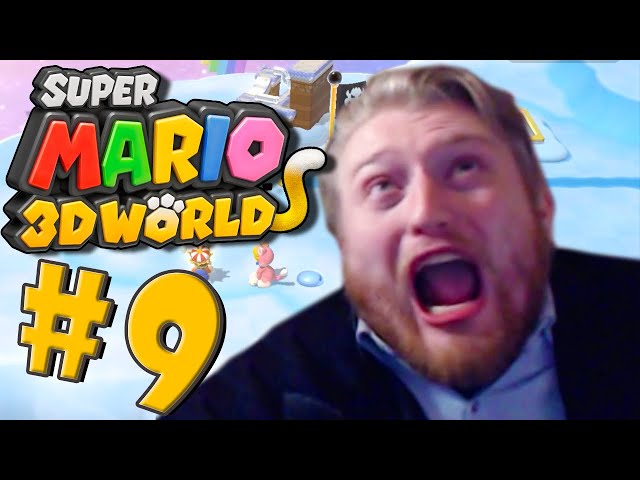 Super Mario 3D World | 3 Player 100% | Part 9 [DEEP!]