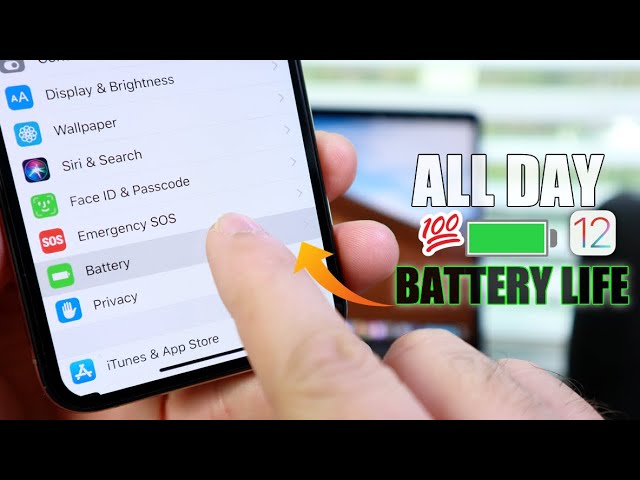 All Day Battery Life on iPhone | How to do it