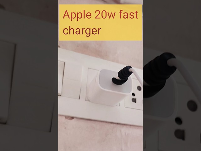 iphone charging test by apple original 20w fast charger🔋😤 #shorts