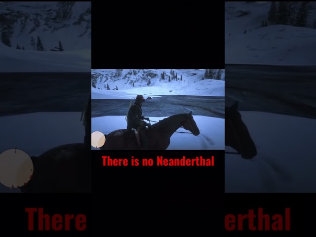 RDR2-There is no Neanderthal outside the map (PS5) #gaming #viral #rdr2 #fyp #rdo #arthurmorgan