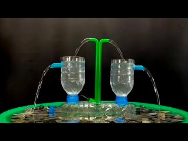 How to make Water Cooler with used Plastic Bottles Easy at Home