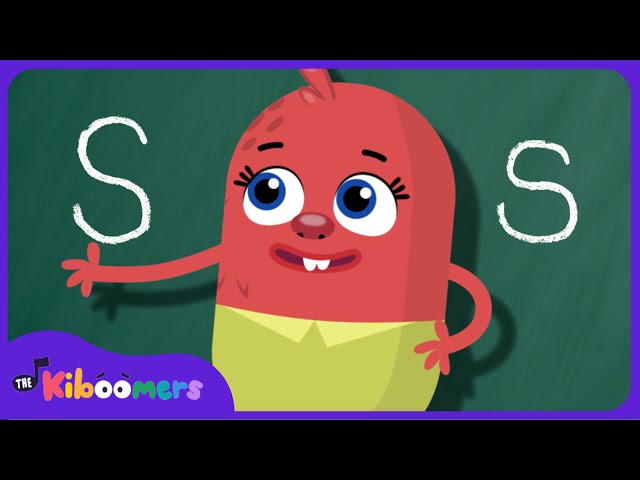 Sing the Letter S Song - THE KIBOOMERS Preschool Phonics Sounds