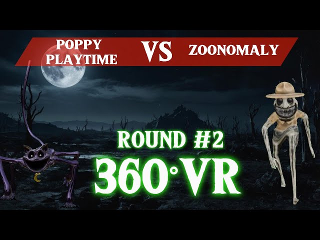 360° VR Poppy PlayTime vs. Zoonomaly: Battle in the Wastelands / Round #2