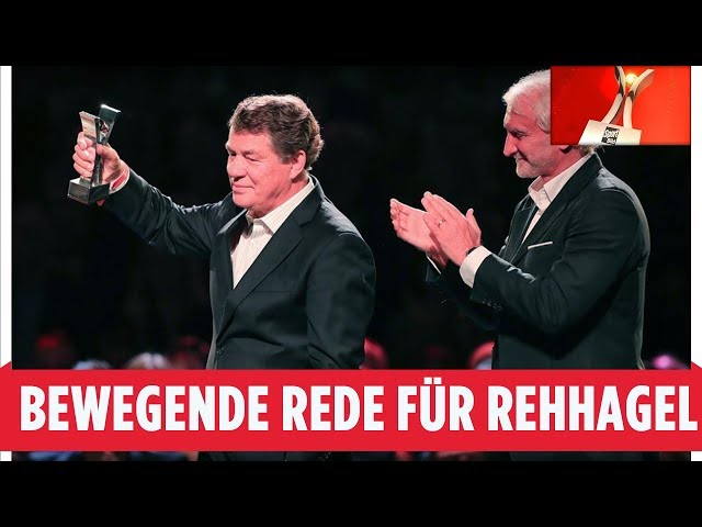 Rudi Völler beim SPORT BILD Award: Bewegende Laudatio für Otto Rehhagel