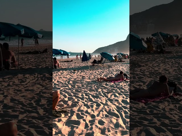 🇧🇷 Beach Walk Ipanema, Rio de Janeiro, Brazil #shorts