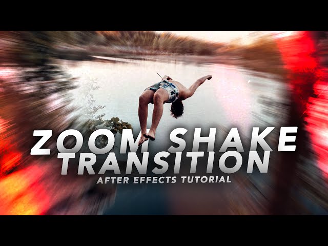 Zoom Shake Transition | Adobe After Effects Tutorial