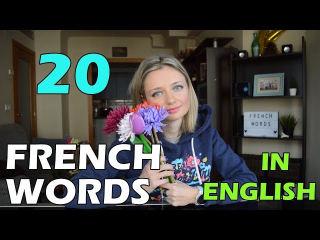 20 French words in English! 🥐💐🗼