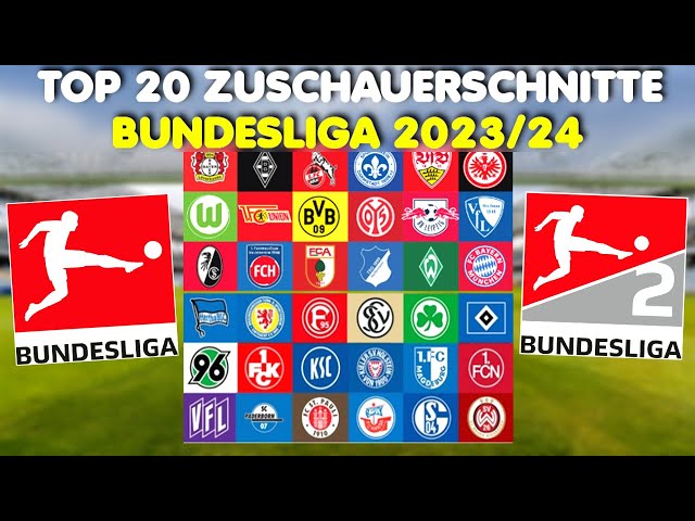 Bundesliga & 2. Bundesliga: Wer hat den besten Zuschauerschnitt 2023/24?