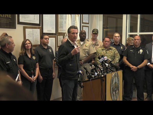 Media Briefing on Earthquake Response with Governor Newsom and Emergency Management Leadership
