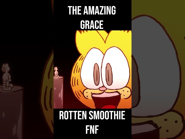 Rotten Smoothie but It's Garfield | Fnf Animation (Lyrics part)