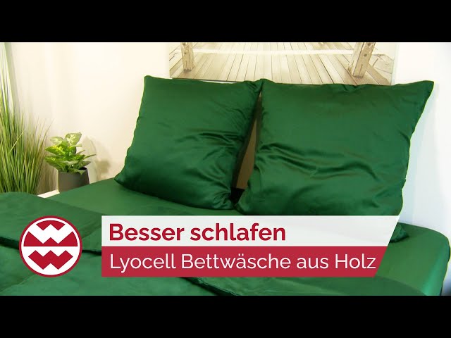 Besser schlafen: Lyocell Bettwäsche aus Holz - Life Goes On | Welt der Wunder