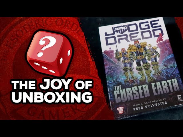 The Joy of Unboxing: Judge Dredd The Cursed Earth