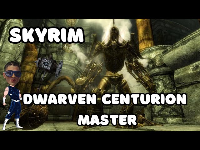 Conquer the Depths: Defeating the Dwarven Centurion Master! Skyrim Anniversary Edition Gameplay