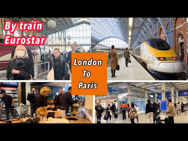 Eurostar 🇬🇧 London To Paris 🇫🇷 Via Underwater Tunnel // So Much Better Than Flying 2023 | 4k