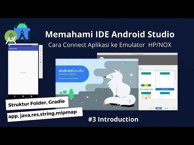 Memahami Tools IDE Android Studio - Struktur Project - Cara Running Aplikasi ke HP-Nox #3