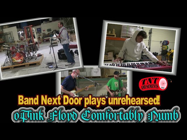 #1815 Pink Floyd COMFORTABLY NUMB played informally by my neighbor next to TNT Amusements-enjoy!