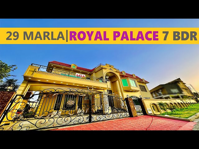 1.5 Kanal ROYAL PALACE House for Sale in Bahria Town Rawalpindi #luxuryhomes