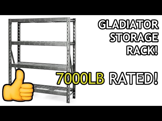 Gladiator Heavy Duty Storage Rack: Max's Tool Reviews!