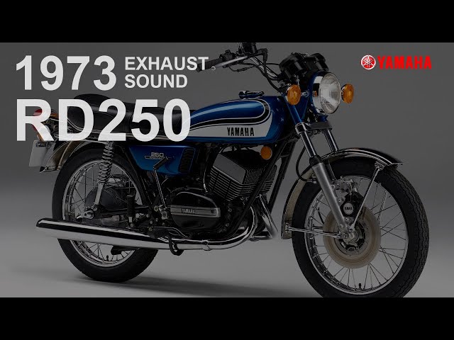 EXHAUST SOUND "RD250" 1973