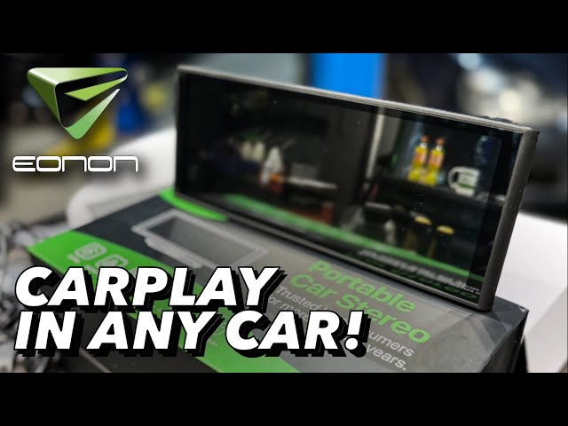 Your Racecar *NEEDS* This! Eonon Portable Carplay & Android Auto--P4 Review #ad
